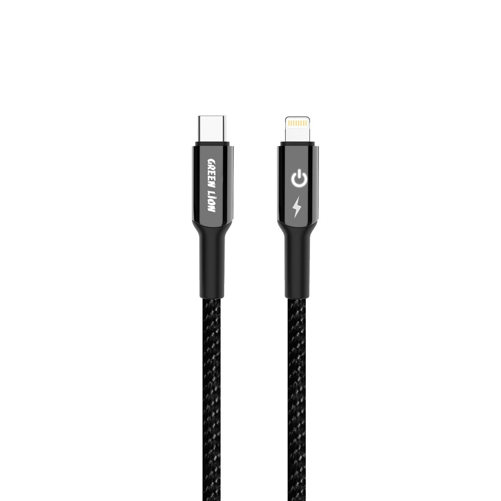 Green Lion USB-C to Lightning Braided Cable Green Lion USB-C to Lightning Braided Cable